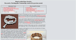Desktop Screenshot of goldenknots.com